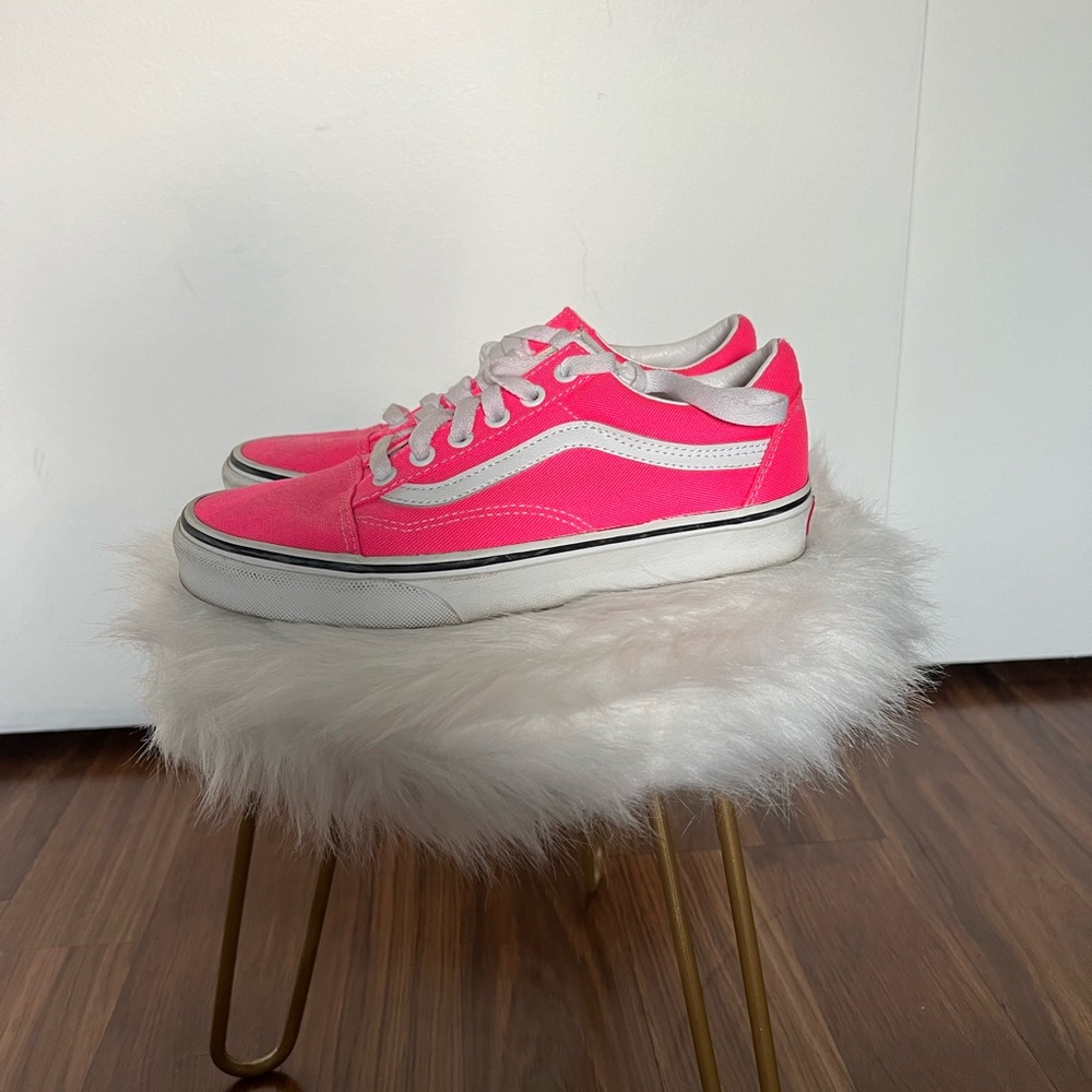 Bright Pink Vans